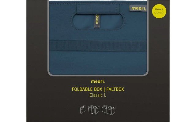 Meori Faltbox Classic Kiwi Grün Large 30 Liter 7 Meori Faltbox Classic Kiwi Grün Large 30 Liter – Bild 7