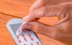 Silwy® Magnet Metall Leiste Mit Ledercoating 50 Cm Schwarz -Camping im Freien 297917 2079098