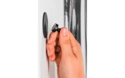 Silwy® Magnet Metall Leiste Mit Ledercoating 50 Cm Schwarz -Camping im Freien 297941 2079317