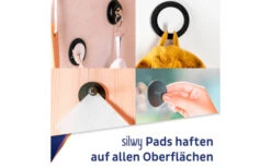 Silwy® Magnet-Pads 5 Cm 4er Set Blau 13 Silwy® Magnet-Pads 5 Cm 4er Set Blau -Camping im Freien 297963 2516972