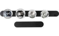 Silwy® Magnet Metall Leiste Mit Ledercoating 50 Cm Schwarz -Camping im Freien 336494 2532319