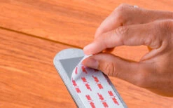 Silwy® Metall-Leiste 25 Cm Mit Ledercoating Black -Camping im Freien 337097 2618234