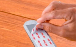 Silwy® Metall-Leiste 25 Cm Mit Ledercoating Blau -Camping im Freien 337100 2618297 1