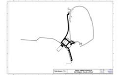 Thule Omnistor 5200 Markisenadapter Fiat Ducato H2 Lift Roof 3,15 M -Camping im Freien 397181 2890463