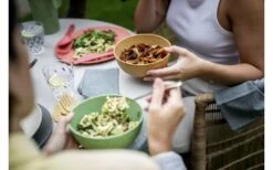 Koziol Club Geschirr-Set 16-tlg. Grün -Camping im Freien 445172 3144587