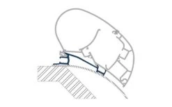Dometic PR-Adapt Adapter Für Dachmarkisen PR 2000 Und PR 2500 4,0m -Camping im Freien 457038 3315950