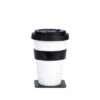 Silwy® Porzellan TO-GO-CUP Inkl. Untersetzer (350 Ml)