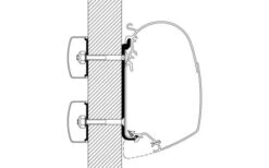 Thule Universal Markisenadapter Für Omnistor 4900 / 5200 / 8000 3 M -Camping im Freien 487793 3592771