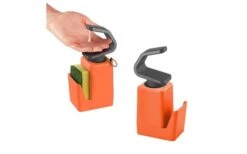 Metaltex Soap Tex Seifenspender 400 Ml Inkl. Schwamm Und Ringhalter Grau -Camping im Freien 497381 3367542