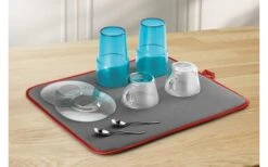 Metaltex Softex Microfaser Abtropfmatte Anthrazit -Camping im Freien 526604 3422747