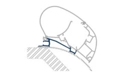 Dometic PR-Adapt Adapter Für Dachmarkisen PR 2000 Und PR 2500 4,0m -Camping im Freien 530692 3471234