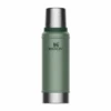 Stanley Classic Legendary Edelstahl Trinkflasche 750 Ml Hammertone Grün