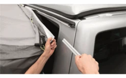 Outwell Touring Connect Kederschiene Set 4 Teilig Schwarz Grau 7 Bis 5 Mm -Camping im Freien 666744 4634943