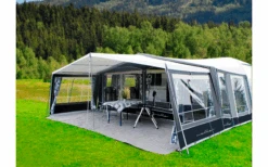Walker Vorzelt Atrium-300 Anthrazit Glasfiber MAX 825 Umlaufmaß 810-840 Cm -Camping im Freien 667140 4567449