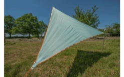 Bent Zip-Canvas Single Verbindbares Sonnensegel 250 X 250 X 250 Cm Limette -Camping im Freien 692585 5021555