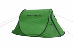 High Peak Vision 3 Einfachdach 3 Personen Pop Up Wurfzelt Schwarz -Camping im Freien 712595 4828136