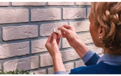 Tesa Klebeschraube Für Mauerwerk Und Stein Rechteckig 2 X 2,5 Kg -Camping im Freien 729992 4894481