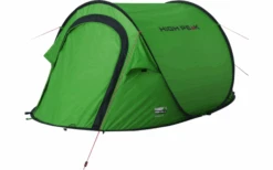 High Peak Vision 3 Einfachdach 3 Personen Pop Up Wurfzelt Schwarz -Camping im Freien 739760 4973897