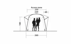 Outwell Milestone Lux Busvorzelt -Camping im Freien 805394 5271614