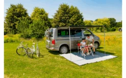 Fiamma F45s 260 Markise Für VW T5/T6 California Tuchfarbe Royal Grey 260 Cm Gehäusefarbe Deep Black -Camping im Freien 808676 5278802 1