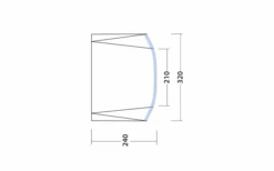 Outwell Zelt Touring Shelter Air -Camping im Freien 823685 5319695
