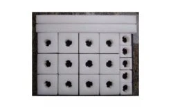 Transport Gläserschutz Aus Schaumstoff 17-tlg. -Camping im Freien 8895 108240